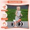 Costway Babyjoy 4 Wheels Baby Balance Bike for 2 Years Old Boys Girls with Soft Seat Ride On Toy Blue/Orange/Pink